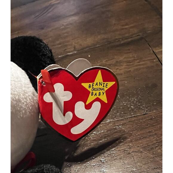 FORTUNE TY BEANIE BABY Babies Rare 1997 Panda W/ 1998 Tush Tag ERROR - Picture 5 of 9